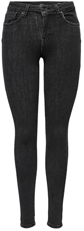 ONLY Female Skinny Jeans ONLBLUSH Mittlere Taille Skinny Fit Knöchellang Jeans