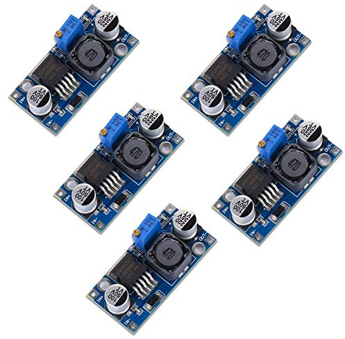 Yizhet 5 Pack Buck Converter DC to DC 3.0-40V to 1.5-35V
