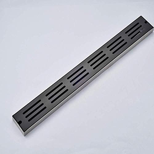 Salle de bains moderne carré frotté à l'huile Brone drain de plancher bain grille de plancher égouttoir à déchets
