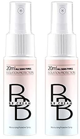 2 Pcs Concealer Makeup Spray BB Cream Matt Control Whitening Wasserdicht Schweißfest Langlebige Aufhellung Aufhellen , Augensäcke mit voller Abdeckung, Augenringe, Poren, Pickel