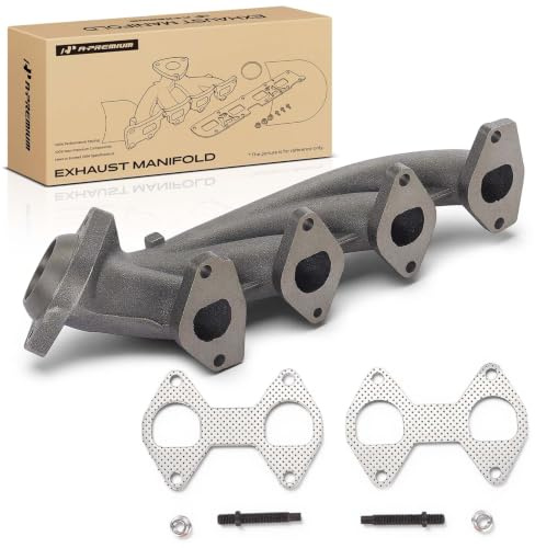 A-Premium Right Side [V8 5.4L] Exhaust Manifold Kit W/Gaskets & Hardware