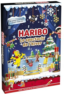 HARIBO - Calendrier de l’Avent - Bonbons Sans Colorants Artificiels - 310 g