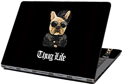 eyscar Laptop Skin Sticker 13 Inch 13.3 Inch 14 Inch 15.4 Inch Laptop Vinyl Skin Sticker Cover Art Decal Protector Notebook PC (Dog) (NEK1215)