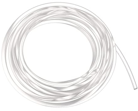 sourcing map Polyurethan Rundriemen Antriebsriemen 3,5mm Durchm 3 Meter Länge Glatt Oberfläche PU Urethan Förderband Riemen für Antriebsübertragung, Weiß