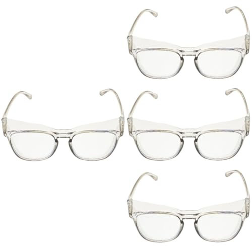 Toddmomy 4paare Fahrradbrille Mit Uv-schutz Winddicht Und Beschlagfrei Leichte Schutzbrille Für Radfahren Outdoor-sport Und Reisen Für Männer Und Frauen Komfortables Tragegefühl Beim