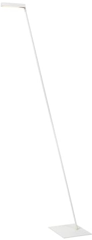 LUCIDE LAVALE - Stehlampe Mit Leselampe - LED Dim. - 1x3W 2700K - Weiß