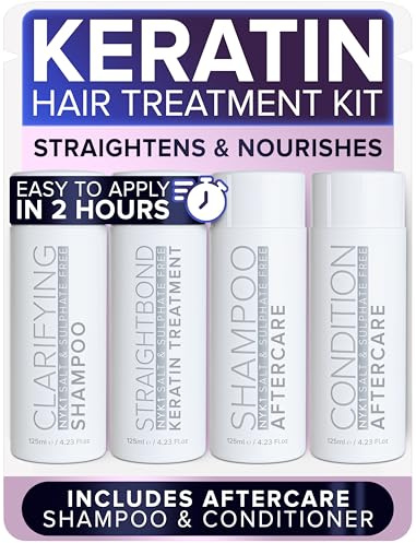 NYK1 Genuine Brazilian Keratin Hair Treatment Kit | with Aftercare Set