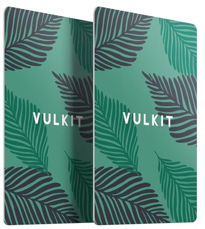 VULKIT Tarjetas de bloqueo RFID, bloqueador de tarjetas RFID delgado y protector de tarjetas sin contacto NFC para tu cartera y pasaporte para viajes, al aire libre, Hoja, Lindo