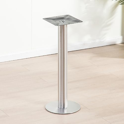 Pied de table industriel en métal - 60 cm - Colonne de soutien à faire soi-même pour bar à petit-déjeuner - Pieds de meubles robustes avec vis - Capacité de charge de 300 kg - 1 pièce