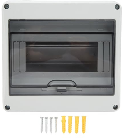 Cuadro de interruptores de circuito 8 vías Caja de protección de distribución de energía montada en la superficie para el hogar industrial