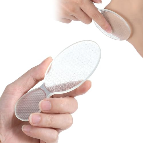 1 Stück Bimsstein Fußpflege, Fußfeile mit Nano Glas mit Aufbewahrungstasche Hornhaut Entfernen Fuß Pumice Stone für Damen & Herren Perfekte Hornhaut und Hautverhärtungen