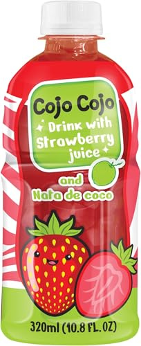COJO COJO Bebida con zumo de fresa y nata de coco - 1 x 320 ml Guardar traducción (Paquete de 6)