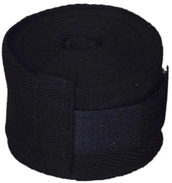 BEALIFE Boxningshanddukar Herr Barn Handledsdukar MMA Taekwondo och Mixed Martial Arts Träning med skyddsutrustning Elastiska bandage Handledsstödstejp Taekwondo , Svart , 5m