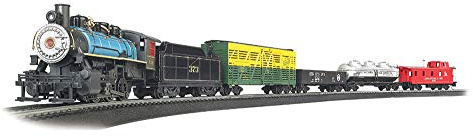 Bachmann Trains - Chessie Special Ready To Run Electric Train Set - HO Scale