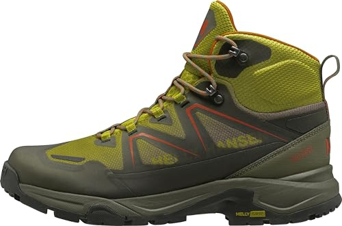 Helly Hansen Hombres Cascada en el medio HT, Neon Moss, 43