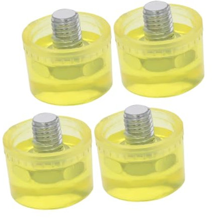 PLAFOPE 4stücke Gummihammerspitze Ersatz Für Gummihammerkopf Gummischlagkopf Gummihammerspitze Langlebig Und Praktisch Installieren