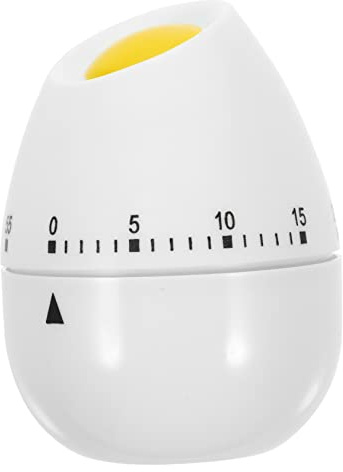 BESTonZON Timer Meccanico Da Cucina Per Cucinare Uova Timer Visivo Per Cronometraggio Manuale e Pratico Per Uso in Cucina