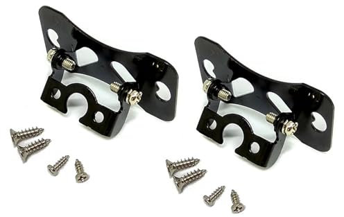 Jiqoe Stainless Steel Car Rear View Camera Bracket Holder Parking DashCam Back Up Cameras Metal Mounting Bracket For C Camera Mount Clamp Outdoor Covers Quick Release With Rings Light Adapter Tripods