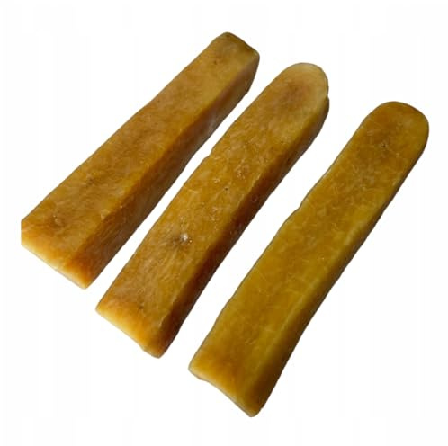 Kaukäse für Hunde - Himalaya Käse - 50-75g - Kauknochen Hund - Kaustab aus Hartkäse - Käseknochen - Chew Kaukäse - 100% natürlich - Lucze Hundeleckerlis (1, 3, stück)