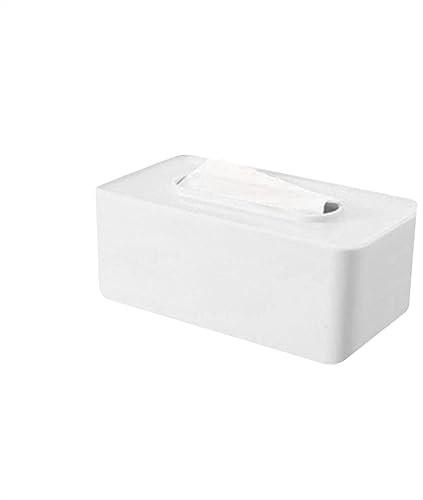 Kosmetiktücher Box Kunststoff Tissue Box Nass Tissue Halter Tücher Papier Lagerung Box Papier Handtuch Spender Hause Serviette Organizer für Esszimmer Badezimmer Schlafzimmer(2)