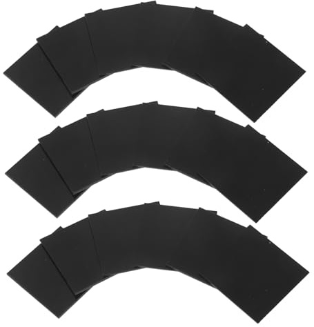 CANIGHT 30stücke Acrylplatte Transparente Blanko-platten Für -projekte Bastelmaterial Für Malerei Schilder Und Kreative Handwerksarbeiten