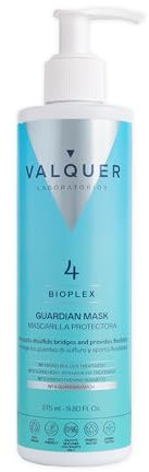 Valquer Bioplex No4. Mascarilla Capilar Hidratante Intensiva para Todo Tipo de Pelo. Repara y Protege el Cabello Dañado, Seco y Teñido. Vegano. 275ml
