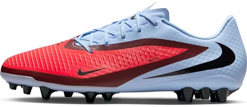 Nike Phantom 6 Low Acad Ag Fotbollsskor för män, Royal Tint/Bright Crimson/Blac, 42.5