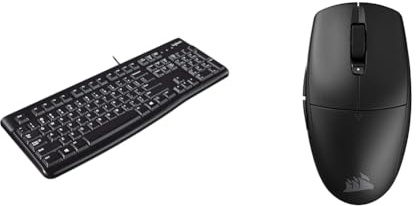 Logitech K120 Clavier Filaire & Corsair M55 Wireless Souris de Jeu