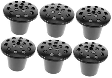 BESPORTBLE 6pièces De Cimetière Plastique avec Support Stable pour Arrangements Floraux De Noir pour Décorations De Et Mémoriaux