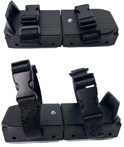 Lot de 2 paires de patins à glace réglables pour enfant avec double patin pour l'entraînement en hiver, chaussures d'entraînement améliorées pour débutants, modèle 2 en 1 pour activités sportives de