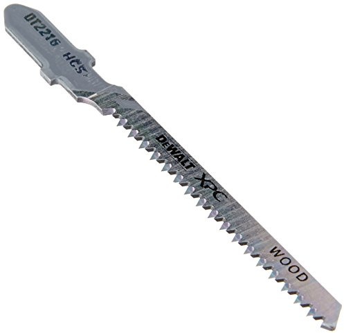 DeWalt XPC Holzstichsägeblätter (82-50-2.0 mm, max. Schnitttiefe 15 mm, HCS (Wood) T-Aufnahme) DT2216