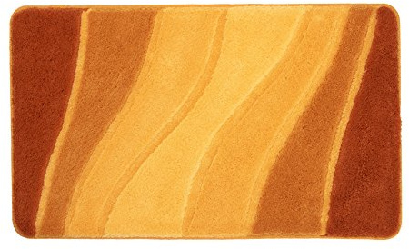 Meusch 2322539360 Badteppich Ocean, 60 x 100 cm, safran
