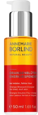 ANNEMARIE BÖRLIND ORANGENBLÜTEN ENERGIESPENDER (50ml) - Bei Müder Und Fahler Haut, Gesichtsöl für Glow & Frischen Teint, Pflege Für Spannkraft & Vitalität, Vegan