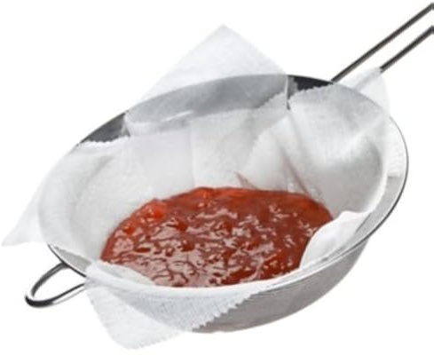 Lakeland Muslin Straining Squares 45cm (Ideal for Large Batches of Jam) x 5