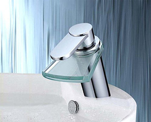 Noble Designer rubinetto in ottone e vetro | Miscelatore monocomando per bidet Taglia