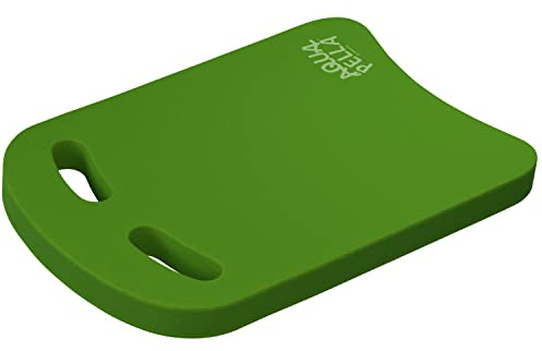 Aquapella Swimming Kickboard - One Size Fits All - A Great Training Aid for Children and Adults (Green)