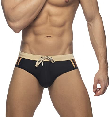 AIEOE Badehose Herren Badeslip Sexy Eng Badeshorts mit Abnehmbares Pad Schwimmhose Kurze Strandhosen