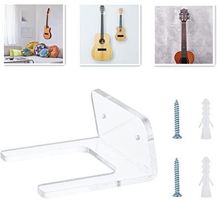 Katutude Supports Muraux pour Guitare, Transparent, Classique, Violon de Guitare