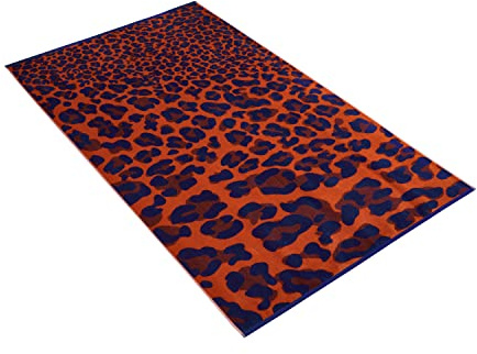 Vossen Strandtuch Leopard Camel, 100 x 180 cm