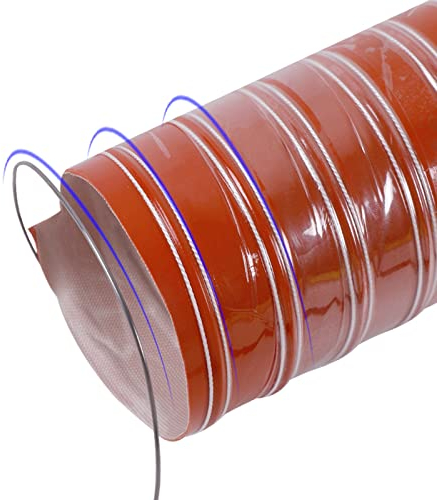 Abluftschlauch Lüftungsschlauch Trockner Schlauch Kanalschlauch Für Kanalventilatorsysteme, Hochtemperatur-Luftkanal-Entlüftungsrohr Für Grow-Zelte, Klimaanlagen Und Wäschetrockner ( Color : 150MM (5.