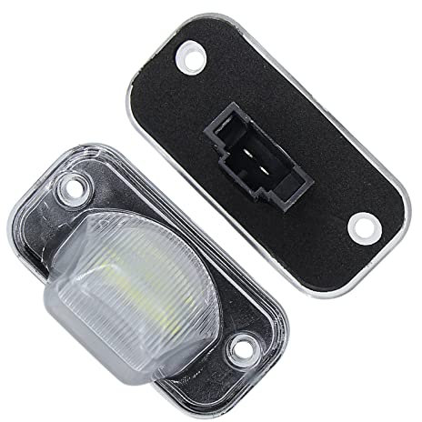XENITE Heckleuchte Kennzeichen Auto Kennzeichenbeleuchtung Für T4 Transporter Syncro TR CAMPMOB Auto Nummernlampe 12V