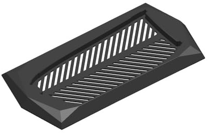 Vertikaler Ständer für PS5 Slim Disc Edition, Spielekonsolen-Kühlhalterung Basishalter vertikaler Basisständer aus Kunststoff, nur für PS5 Slim Disc Edition (schwarz)