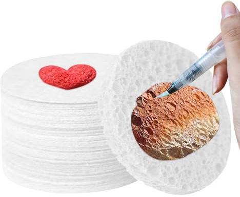 Carta da pittura con texture in schiuma bianca per bambini - Arte Astratta, Artigianato e Progetti scolastici