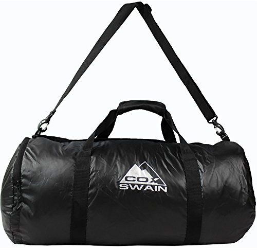 Cox Swain Tasche Space - Faltbare sehr leichte Sport und Freizeittasche, Colour: Black