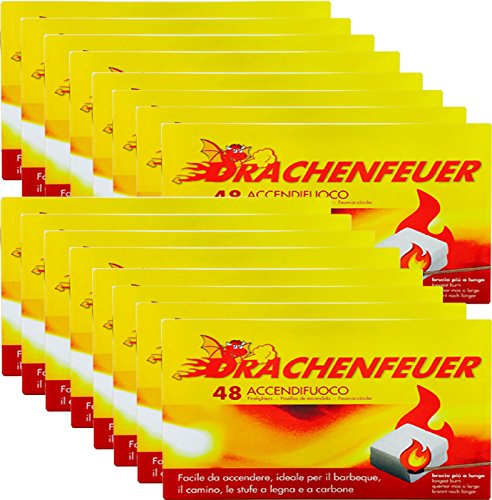 Dies&Das Drachenfeuer 16 Pakete 768 Würfel Feueranzünder