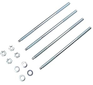 SET 4x Zuganker Stehbolzen - M 6 x 130 mm für Zylinder - Zylinderkopf Simson