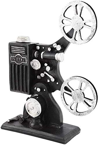 Wifehelper Filmprojektor Modell, Vintage Harz Film Filmprojektor Prop Handwerk Modell Ornament Requisiten Wohnkultur für Foto Studio Hochzeit