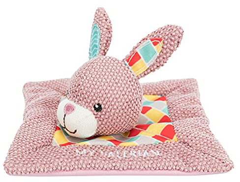 TRIXIE 45651 Junior Schnuffeltuch Hase, My Valerian, Stoff, 13 × 13 cm