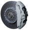Foliatec Bremssattel Lack Set, Hitzebeständig, Komplettsatz für 4 Bremssättel, Circuit Grey, 7-teiliges Set