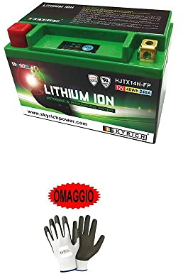KOMPATIBEL MIT Suzuki SV 1000 2003-2007 SPEZIFISCHE Lithium-Batterie SKYRICH Lithium-IONEN-BATTERIEN FÜR Motorrad-Roller 150X87X93-POS.SX LEICHT WIEDERAUFLADBAR